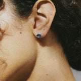 Wolf Circus-Cora Studs-Earrings-Blue Ruby Jewellery-Vancouver Canada