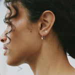 Wolf Circus-Small Bean Studs-Earrings-Blue Ruby Jewellery-Vancouver Canada