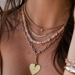 Zoe Chicco-Square Oval Chain Necklace | XL-Necklaces-Blue Ruby Jewellery-Vancouver Canada