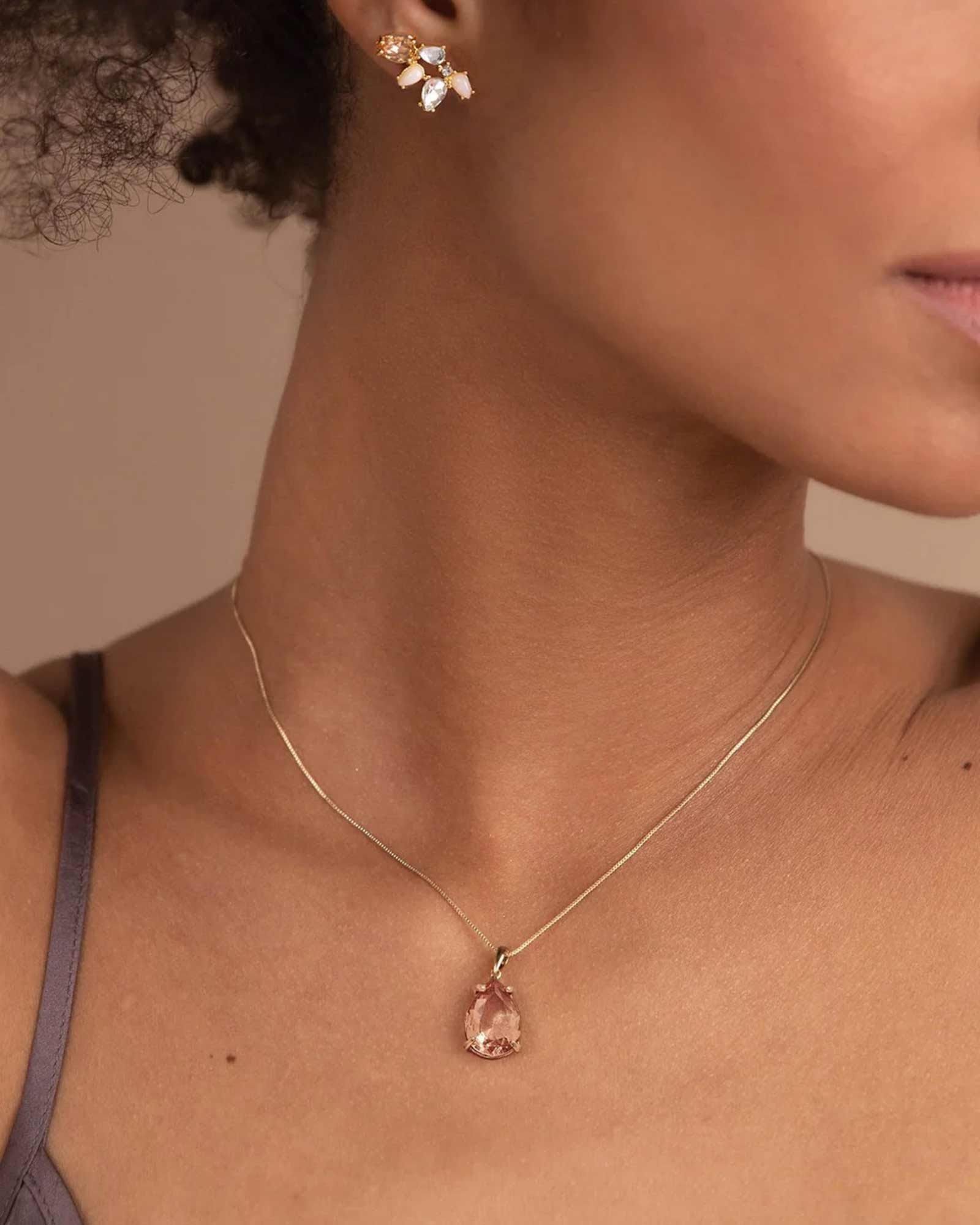 Olive Piper Anita Necklace Blue Ruby Jewellery Canada