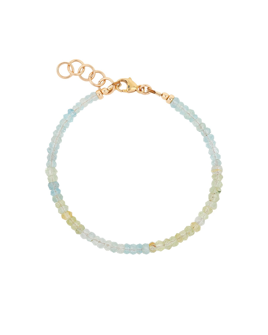 Gem Jar-Aquamarine Nugget Bracelet-Bracelets-14k Gold Filled, Aquamarine-Blue Ruby Jewellery-Vancouver Canada