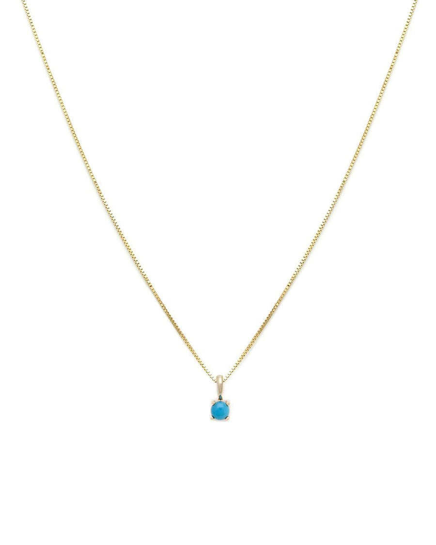 Leah Alexandra-Birthstone Necklace-Necklaces-14k Gold Vermeil, 14k Gold-fill, Turquoise - December-Blue Ruby Jewellery-Vancouver Canada