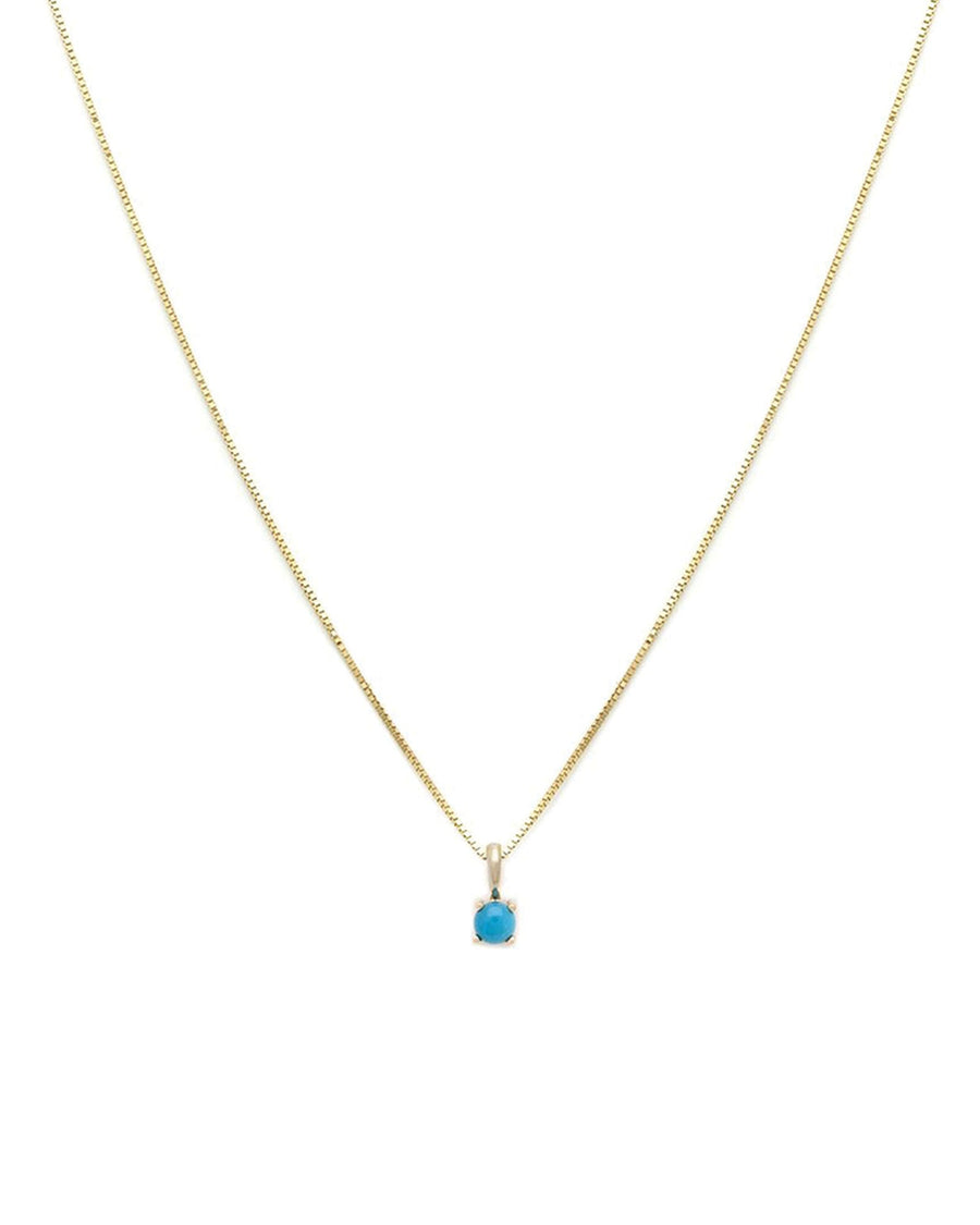 Leah Alexandra-Birthstone Necklace-Necklaces-14k Gold Vermeil, 14k Gold-fill, Turquoise - December-Blue Ruby Jewellery-Vancouver Canada