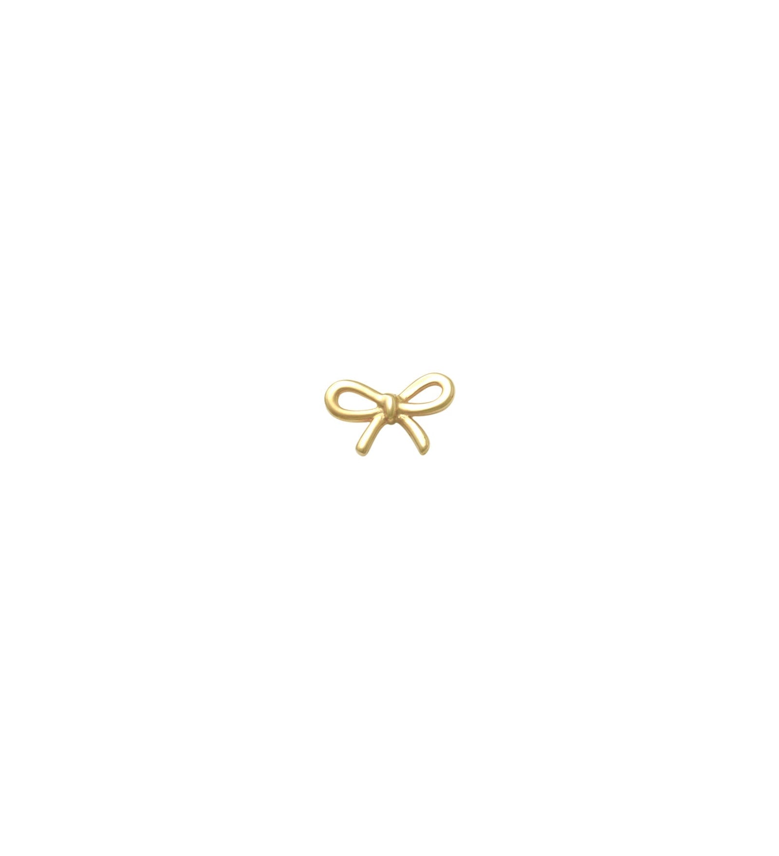 Bow Stud-Earrings-Valley Of the Fine-10k Yellow Gold-Blue Ruby Jewellery-Vancouver-Canada