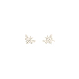 Kris Nations-Bumblebee Stud Earrings-Earrings-Sterling Silver-Blue Ruby Jewellery-Vancouver Canada