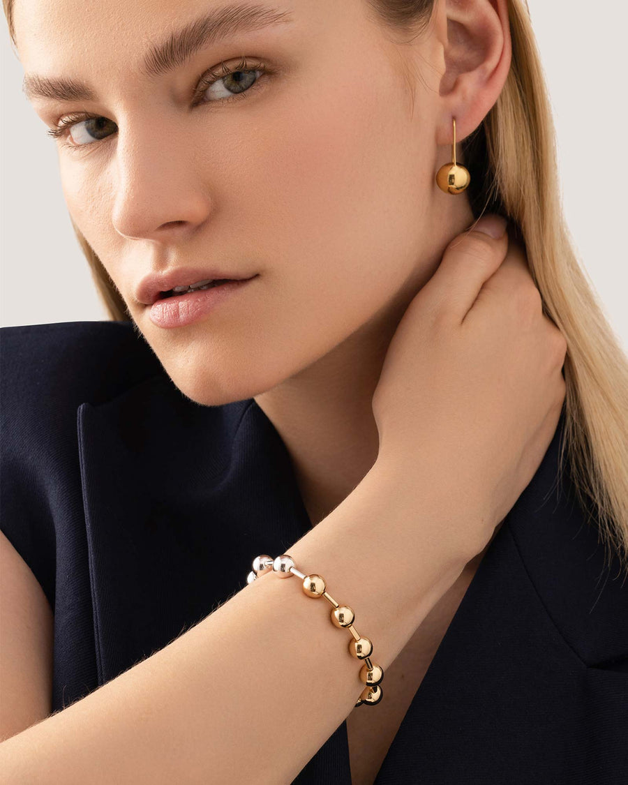 Jenny Bird-Celeste Bracelet-Bracelets-14k Gold Plated, Sterling Silver Plated-Blue Ruby Jewellery-Vancouver Canada