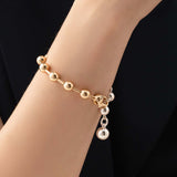 Jenny Bird-Celeste Bracelet-Bracelets-14k Gold Plated, Sterling Silver Plated-Blue Ruby Jewellery-Vancouver Canada