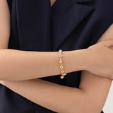 Jenny Bird-Celeste Bracelet-Bracelets-14k Gold Plated, Sterling Silver Plated-Blue Ruby Jewellery-Vancouver Canada