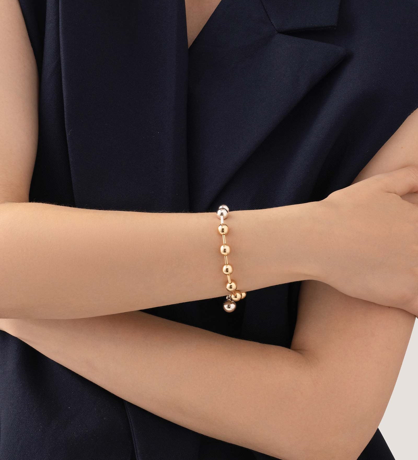 Jenny Bird-Celeste Bracelet-Bracelets-14k Gold Plated, Sterling Silver Plated-Blue Ruby Jewellery-Vancouver Canada