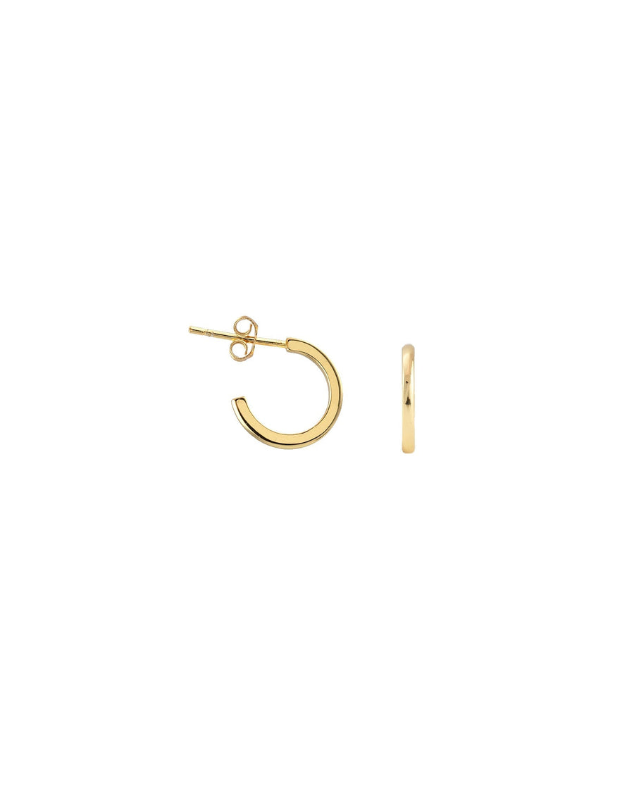 Kris Nations-Classic Hoop Earrings-Earrings-18k Gold Vermeil-Blue Ruby Jewellery-Vancouver Canada