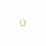 Quiet Icon-Classic Rounded Huggie I 10mm-Earrings-14k Gold Vermeil-Blue Ruby Jewellery-Vancouver Canada