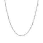 1948-Curb Chain Necklace I Small-Necklaces-Blue Ruby Jewellery-Vancouver Canada