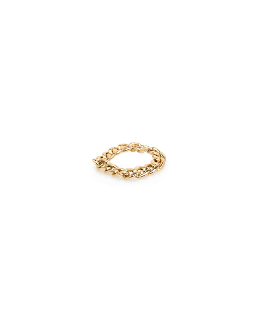 Zoe Chicco-Curb Chain Ring I Medium-Rings-Blue Ruby Jewellery-Vancouver Canada