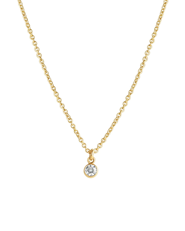 1948-CZ Drop Necklace-Necklaces-Blue Ruby Jewellery-Vancouver Canada