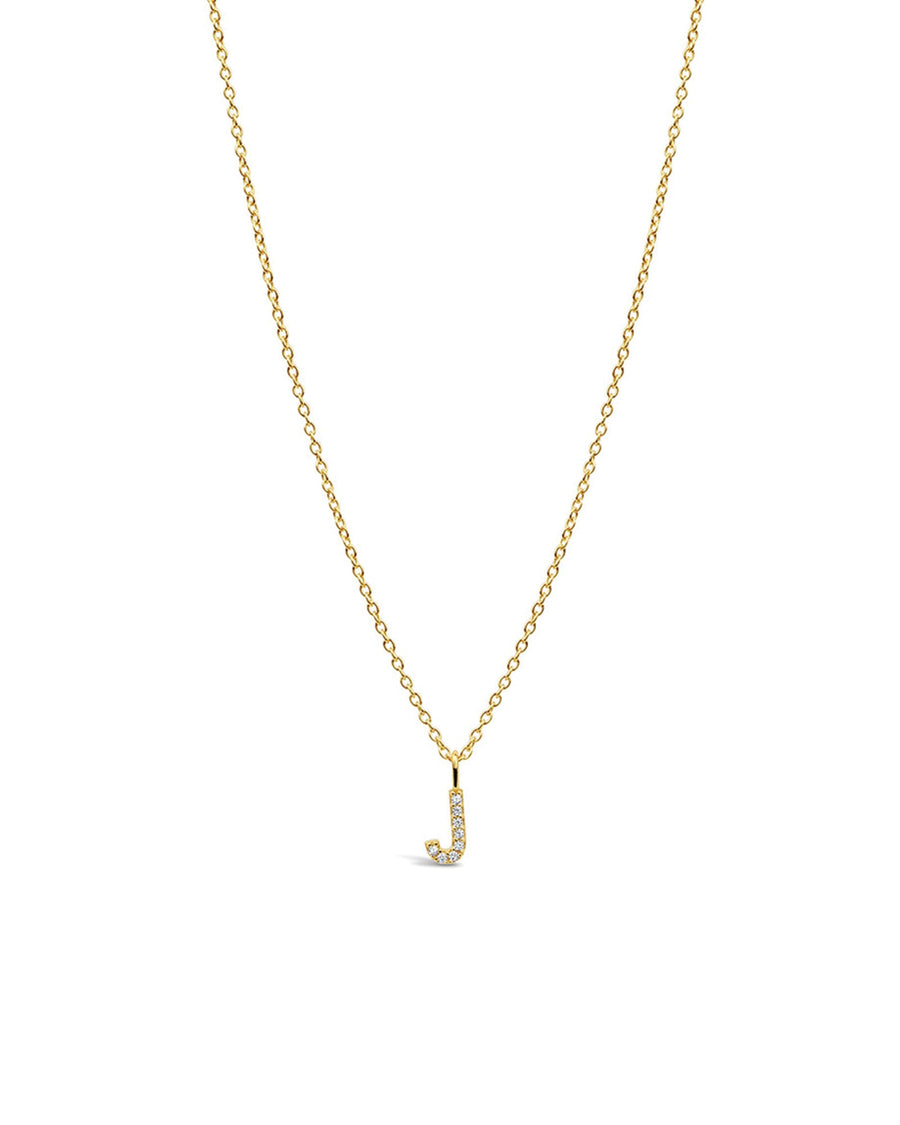 Necklace on sale j initial