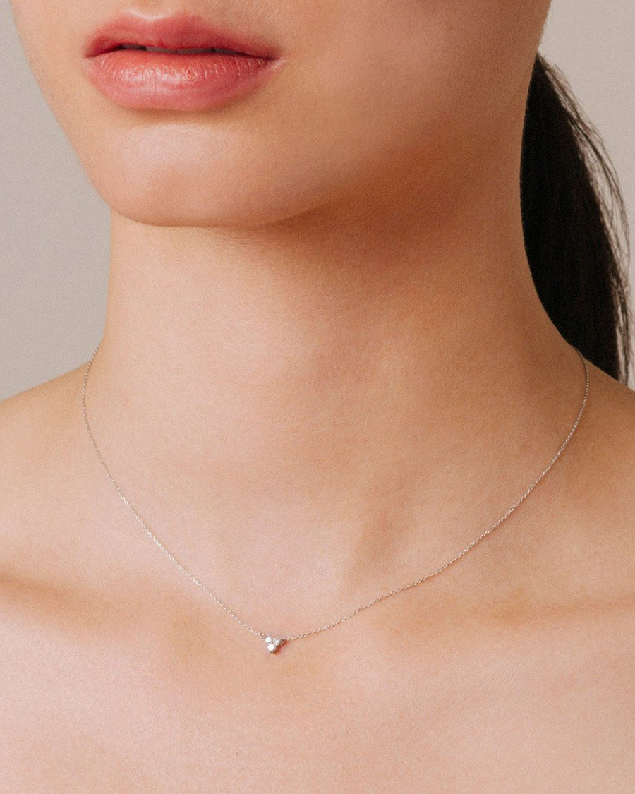 Diamond Cluster Necklace – Hamra Jewelers