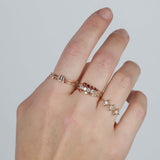 Adina Reyter-Diamond + Ruby Eternity Stacking Ring-Rings-Blue Ruby Jewellery-Vancouver Canada