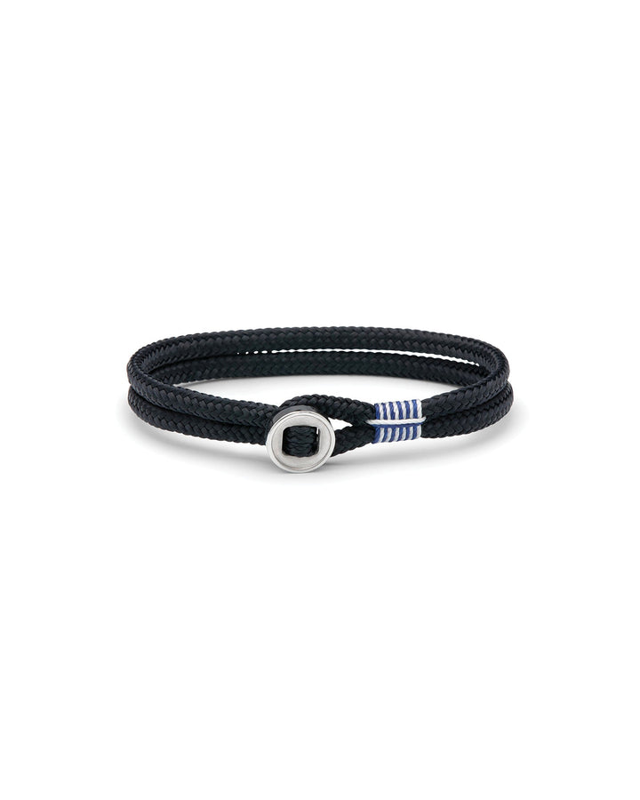 Pig & Hen-Don Dino Bracelet-Bracelets-Silver, Navy-7-Blue Ruby Jewellery-Vancouver Canada