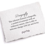 Pyrrha-Dragonfly Necklace-Necklaces-Blue Ruby Jewellery-Vancouver Canada