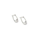 Wolf Circus-Ellie Hoops | Small-Earrings-Sterling Silver-Blue Ruby Jewellery-Vancouver Canada