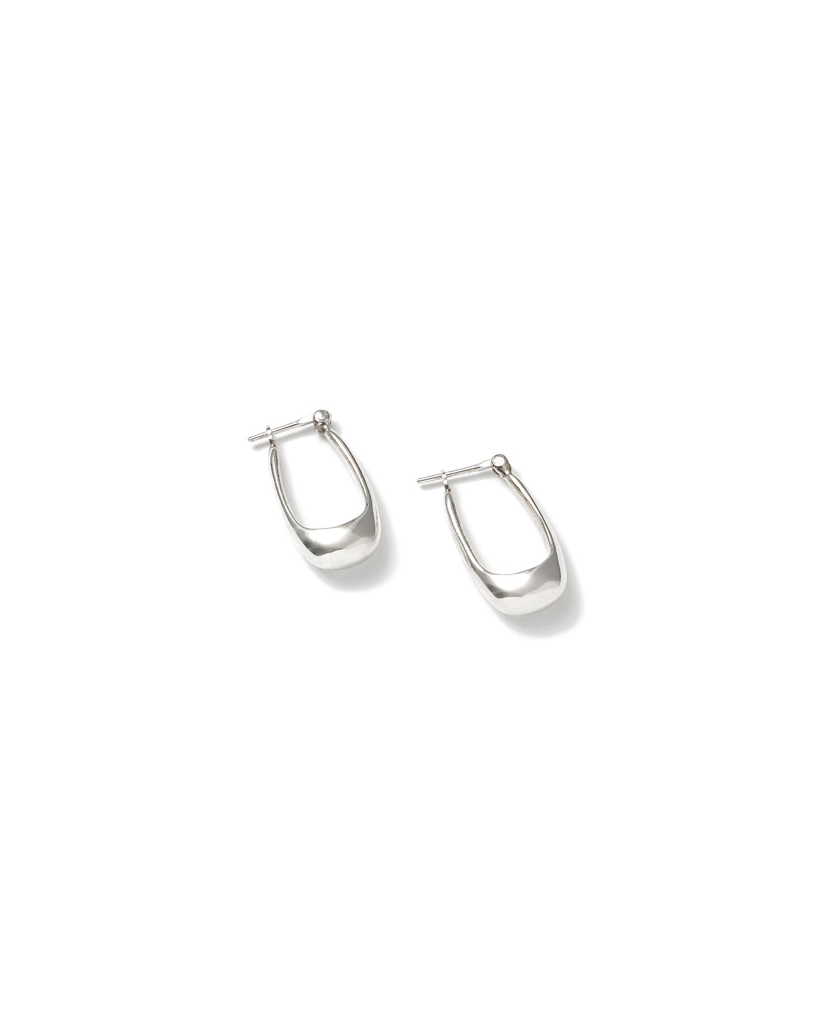 Wolf Circus-Ellie Hoops | Small-Earrings-Sterling Silver-Blue Ruby Jewellery-Vancouver Canada