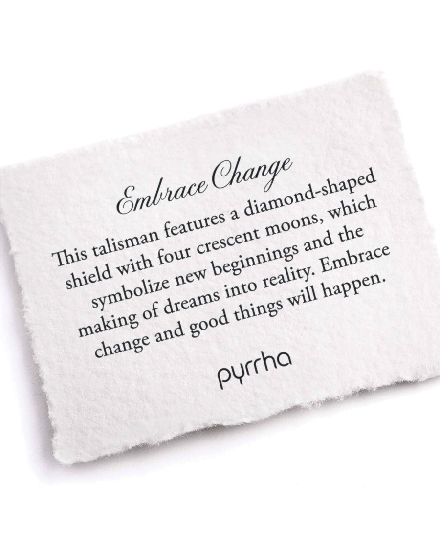 Pyrrha-Embrace Change Talisman-Necklaces-Oxidized Sterling Silver-Blue Ruby Jewellery-Vancouver Canada