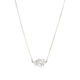 Olive & Piper-Essie Necklace-Necklaces-Silver-Tone, Crystal-Blue Ruby Jewellery-Vancouver Canada