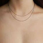 Pyrrha-Fine Cable Chain-Necklaces-Blue Ruby Jewellery-Vancouver Canada