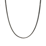 Pyrrha-Fine Curb Chain-Necklaces-Blue Ruby Jewellery-Vancouver Canada