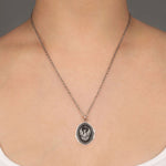 Pyrrha-Fire Within Necklace-Necklaces-Blue Ruby Jewellery-Vancouver Canada