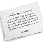 Follow Your Dreams Talisman-Oxidized Sterling Silver-Blue Ruby Jewellery-Vancouver Canada