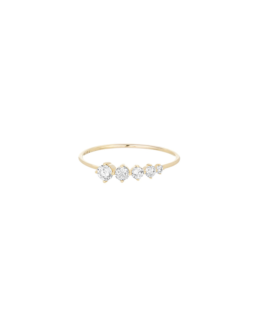Adina Reyter-Graduated Diamond Ring-Rings-Blue Ruby Jewellery-Vancouver Canada