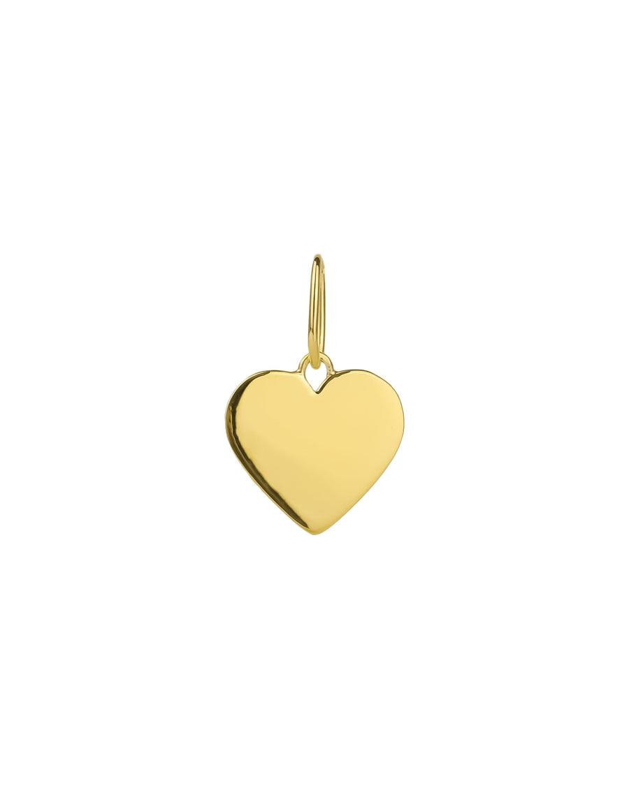 Tashi-Heart Charm | 15mm-Necklaces-14k Gold Vermeil-Blue Ruby Jewellery-Vancouver Canada