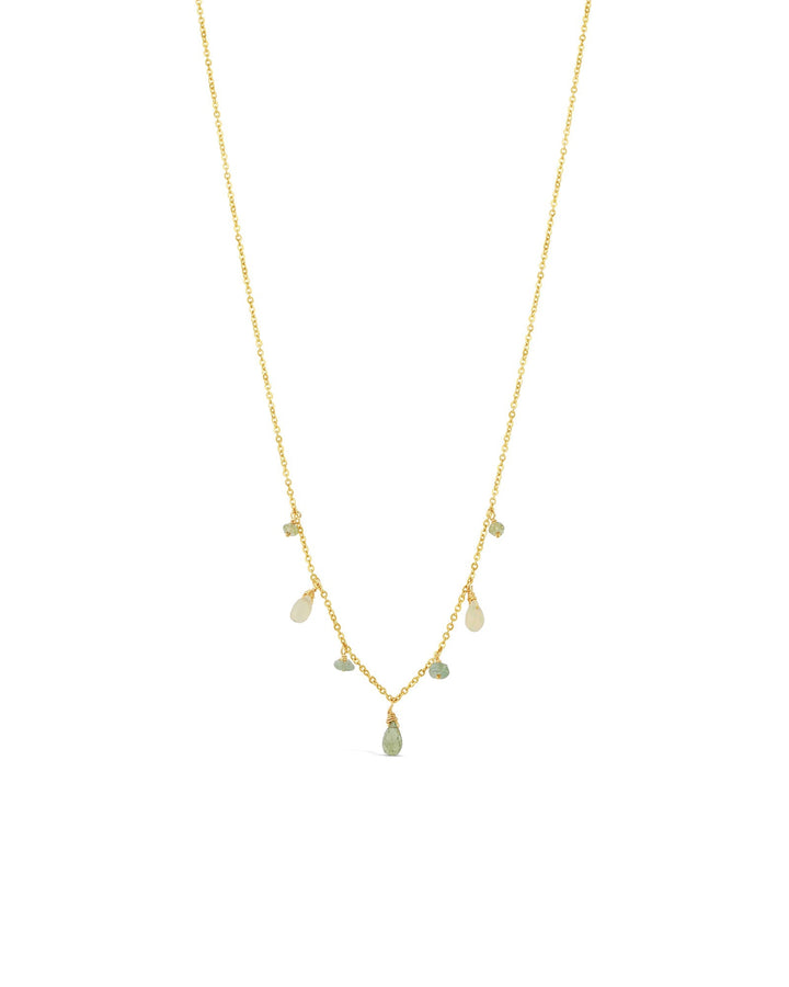 Poppy Rose-Helena Necklace-Necklaces-14k Gold-fill, Apatite, Kyanite, Opal, Peridot-Blue Ruby Jewellery-Vancouver Canada