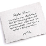 Higher Power Talisman-Oxidized Silver-Blue Ruby Jewellery-Vancouver Canada