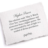 Higher Power Talisman-Oxidized Silver-Blue Ruby Jewellery-Vancouver Canada