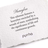 Pyrrha-Honeybee Necklace-Necklaces-Blue Ruby Jewellery-Vancouver Canada