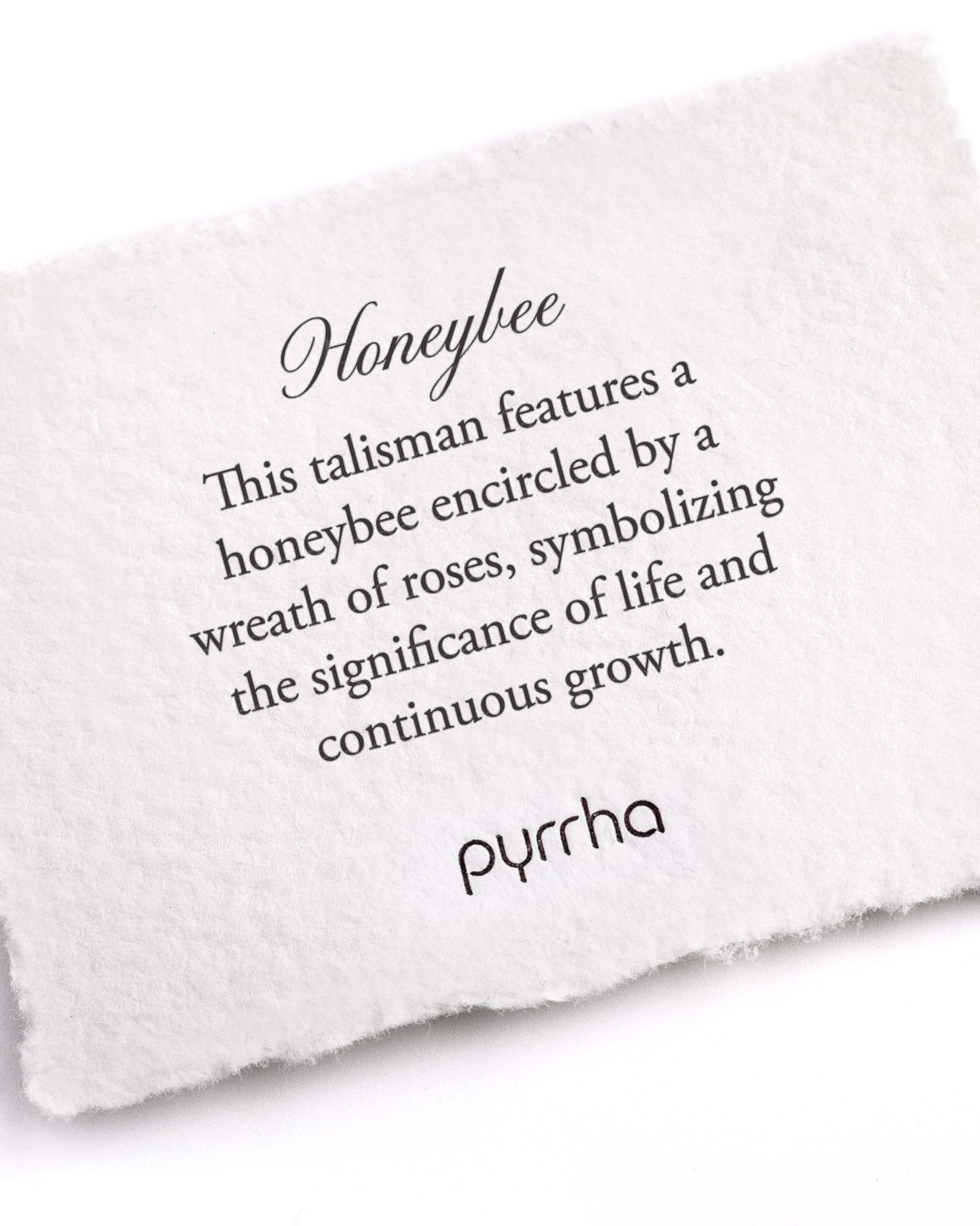 Pyrrha-Honeybee Necklace-Necklaces-Blue Ruby Jewellery-Vancouver Canada