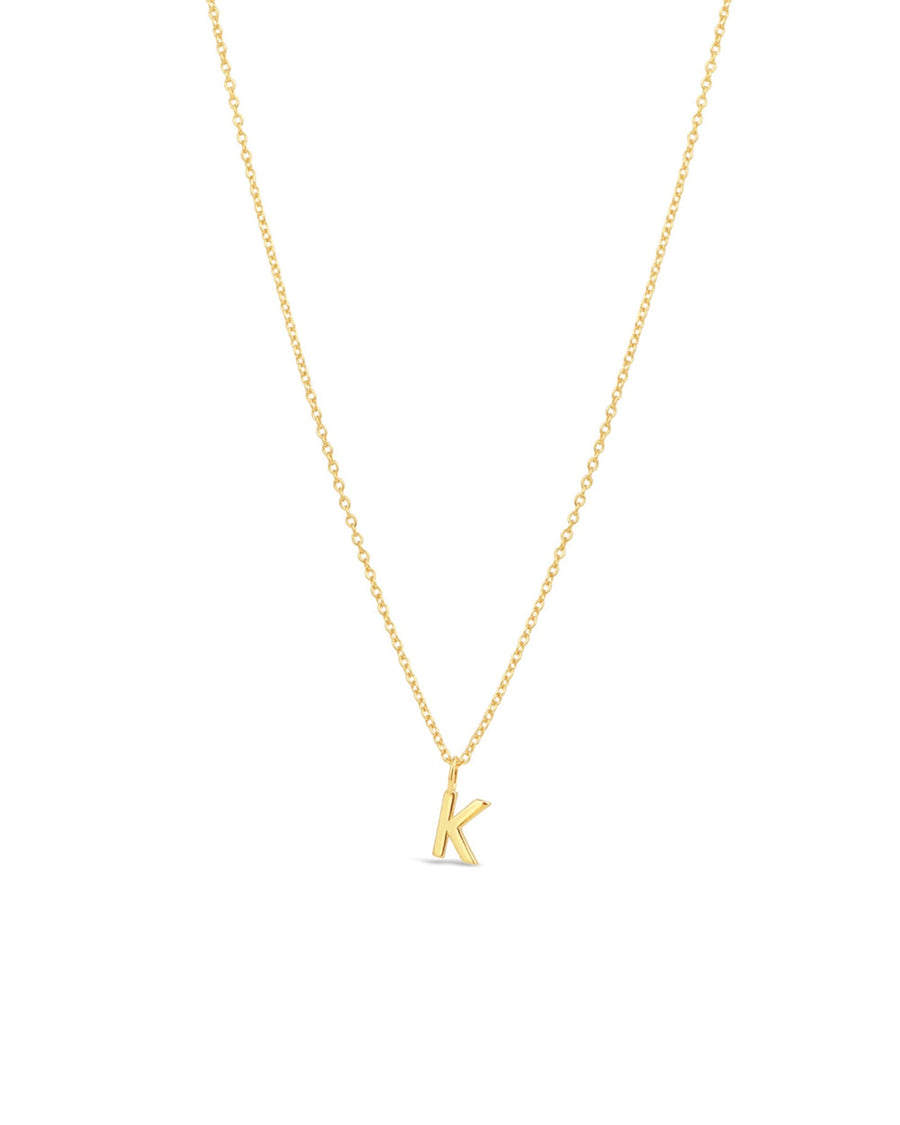 K initial necklace sales