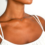 Quiet Icon-Initial Necklace-Necklaces-Blue Ruby Jewellery-Vancouver Canada