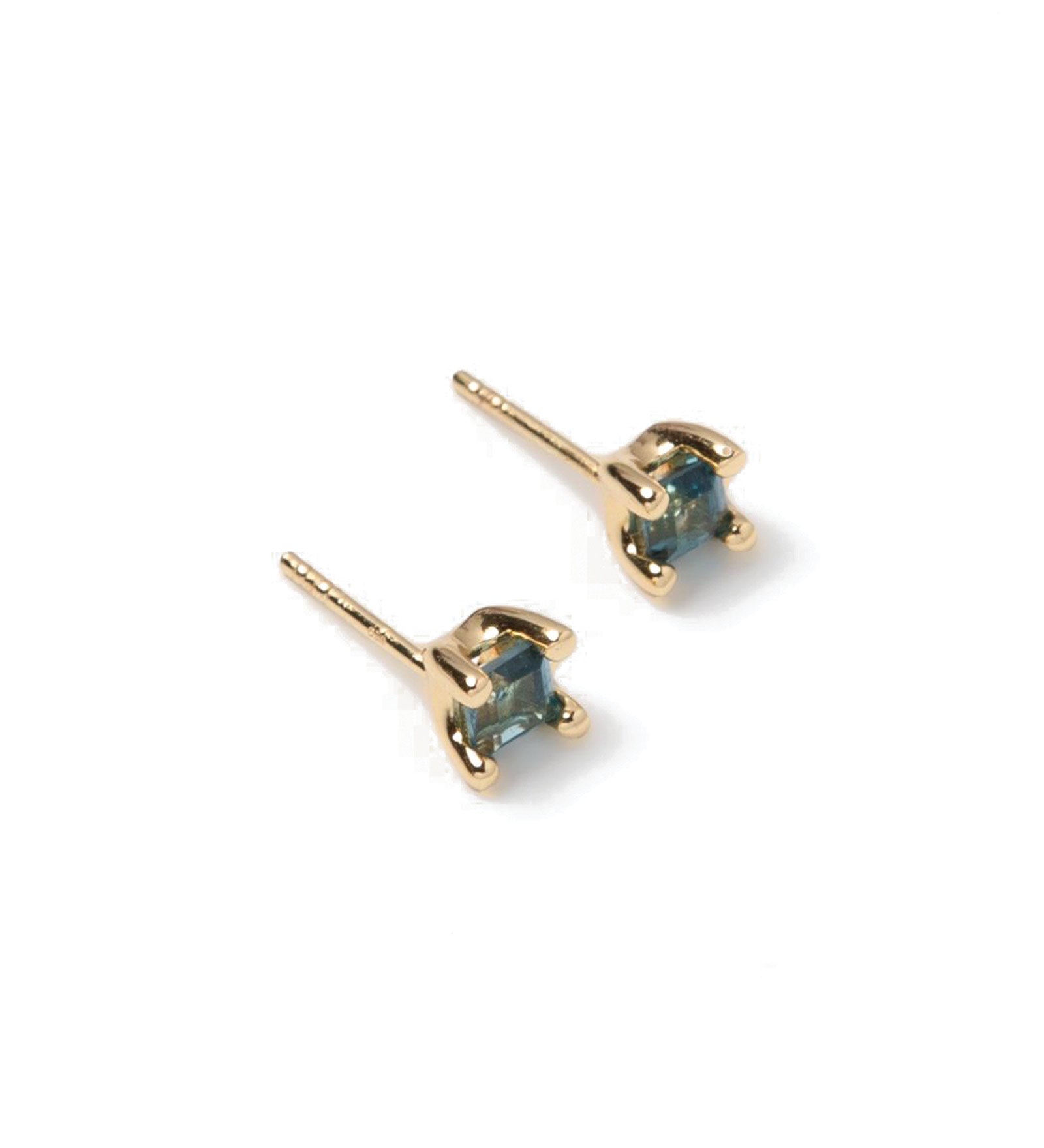 Wolf Circus-Josie Studs-Earrings-Blue Ruby Jewellery-Vancouver Canada