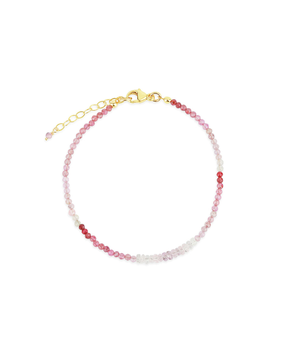 Poppy Rose-Karen Bracelet-Bracelets-14k Gold Filled, Ruby, Pink Sapphire-Blue Ruby Jewellery-Vancouver Canada