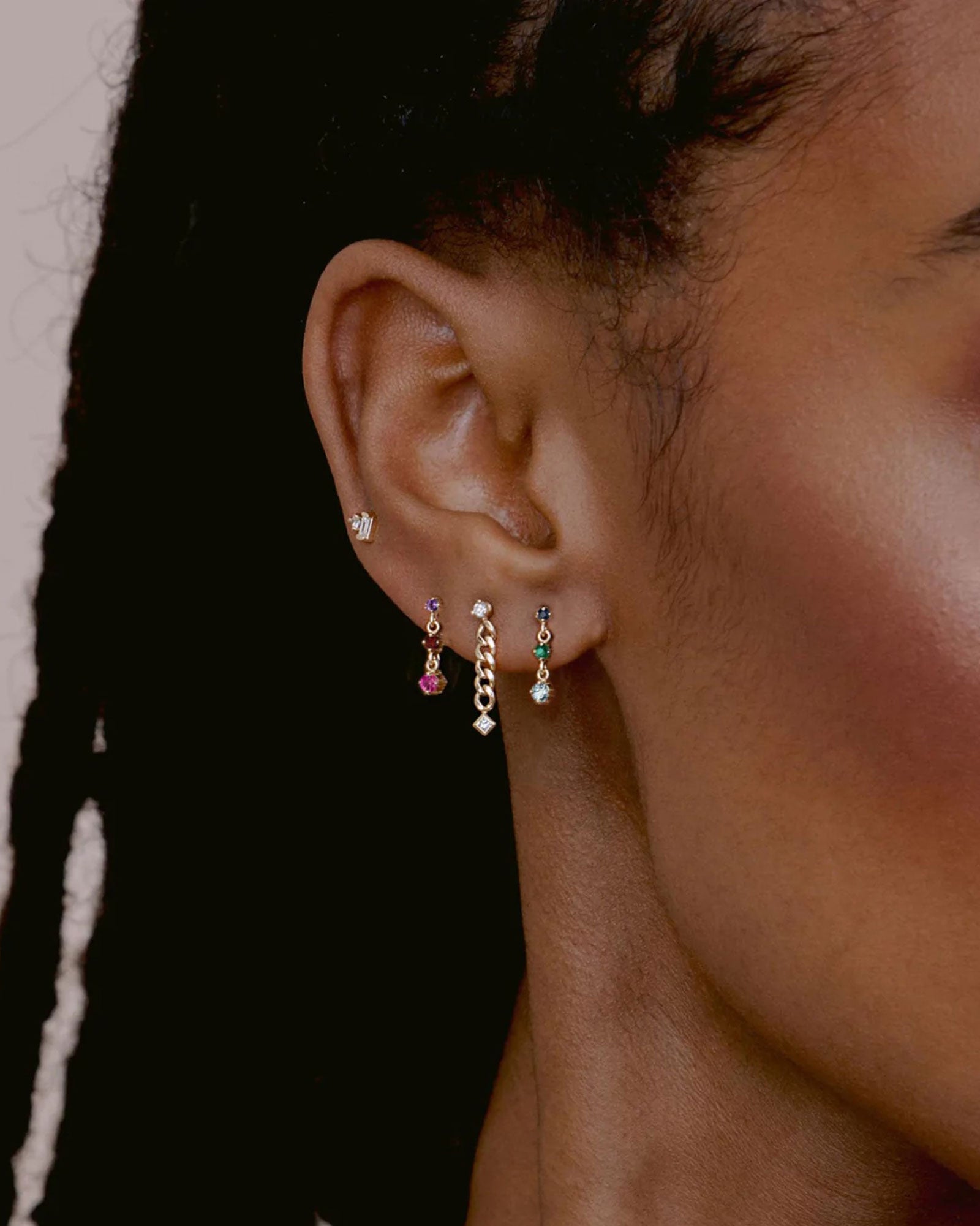 Gemstone earrings canada on sale