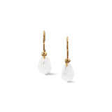 Alexis Bittar-Lucite Dewdrop Earrings-Earrings-Clear Lucite-Blue Ruby Jewellery-Vancouver Canada