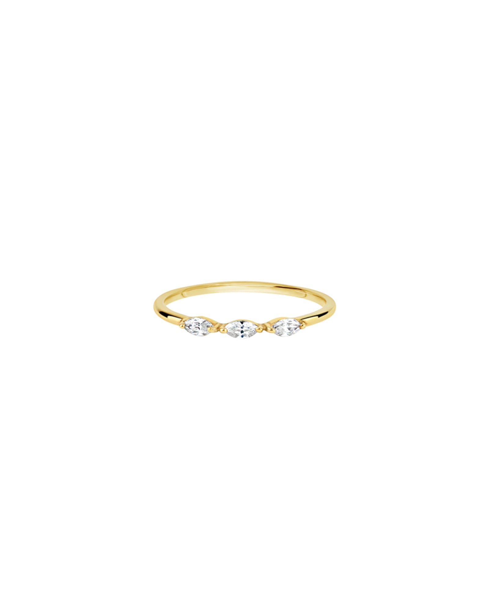 Tashi-Marquis CZ Ring-Rings-Blue Ruby Jewellery-Vancouver Canada