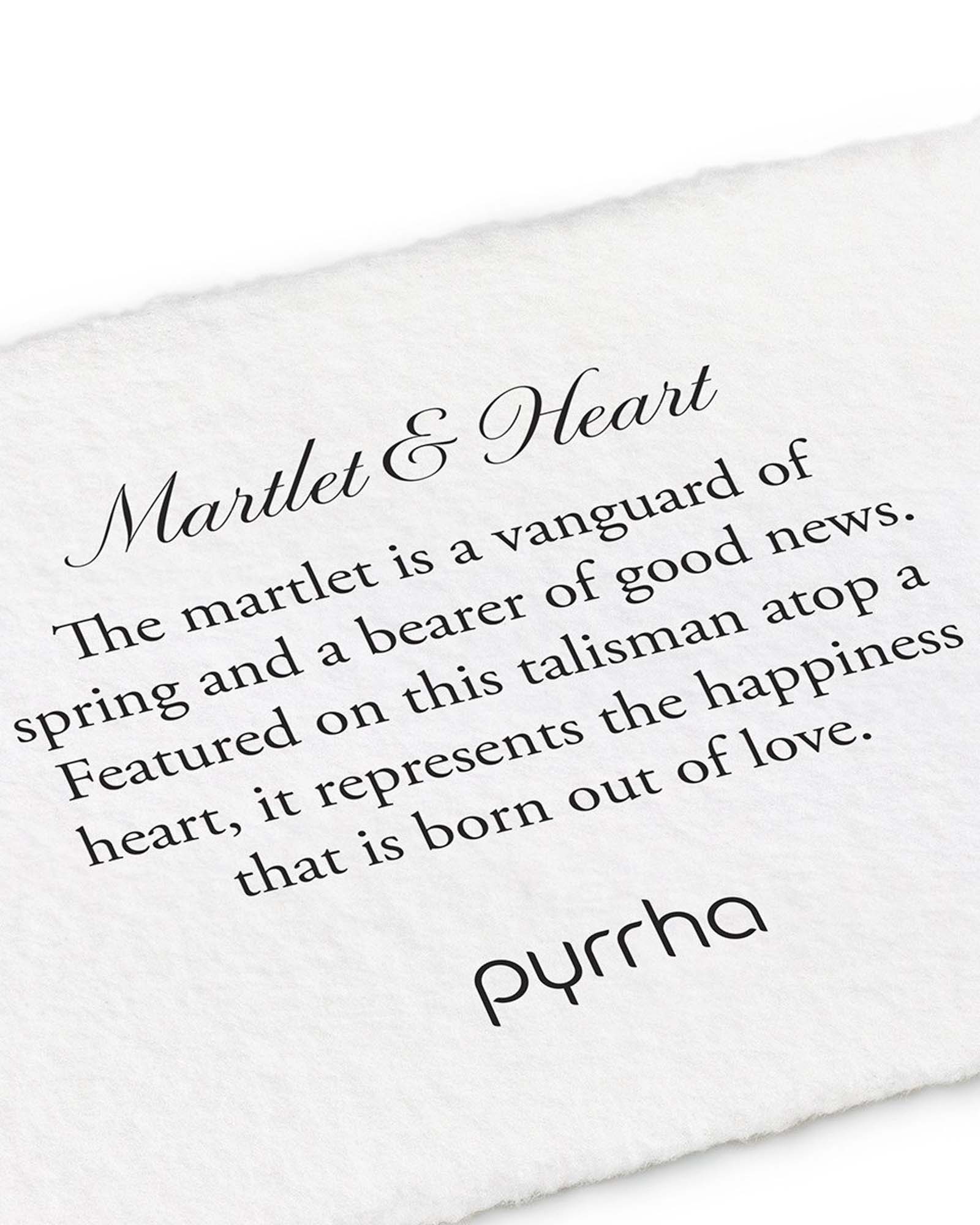 Pyrrha-Martle & Heart 14k Gold Diamond Set Talisman-Necklaces-14k Yellow Gold, Diamond-Blue Ruby Jewellery-Vancouver Canada