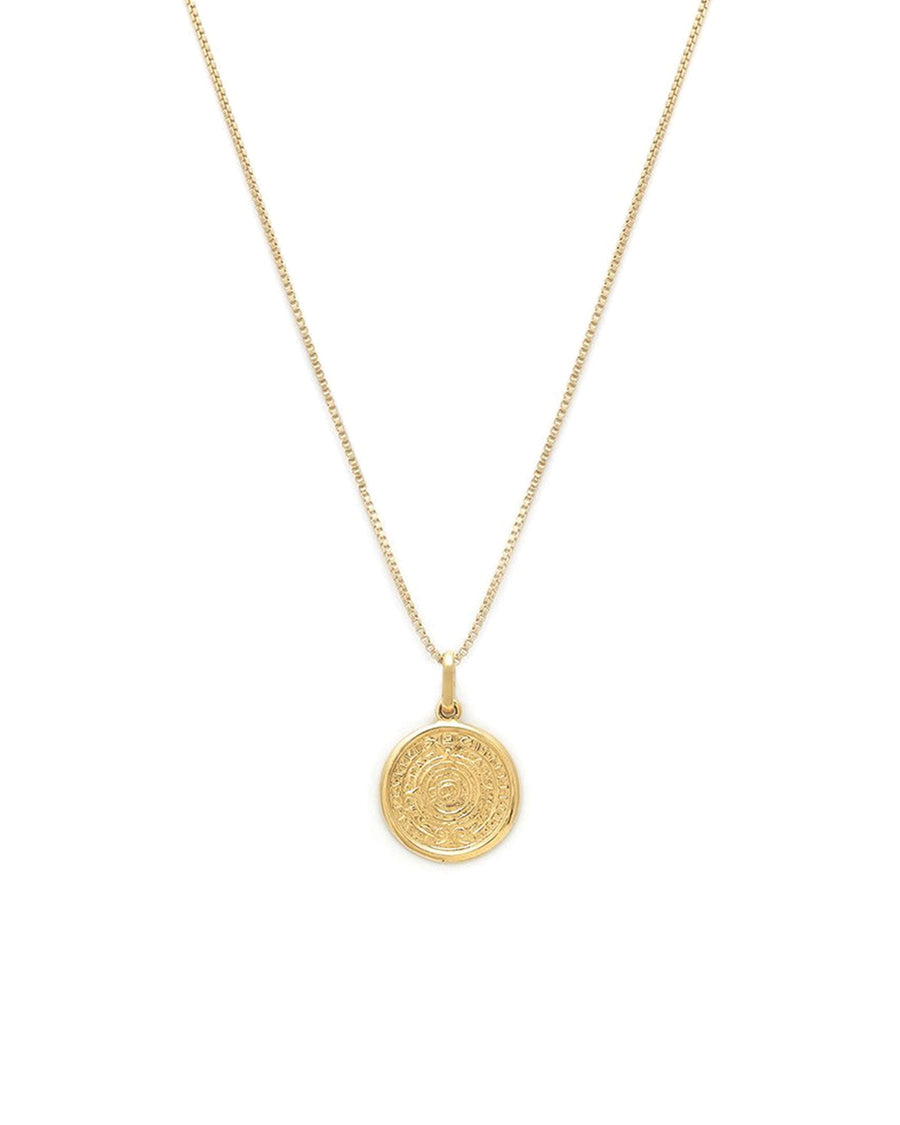 Leah Alexandra-Mayan Necklace-Necklaces-14k Gold Vermeil, 14k Gold-fill-Blue Ruby Jewellery-Vancouver Canada