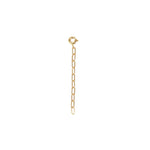 Extender-Medium Paperclip Chain Extender-Necklaces-14k Gold-fill-2"-Blue Ruby Jewellery-Vancouver Canada