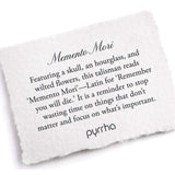 Pyrrha-Memento Mori Necklace-Necklaces-Blue Ruby Jewellery-Vancouver Canada