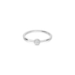 Tashi-Milgrain CZ Ring-Rings-Blue Ruby Jewellery-Vancouver Canada